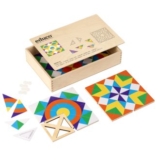 EDUCO Mönsterkort färg