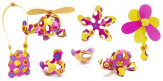 Clixo Crew Pink & Yellow 30 delar