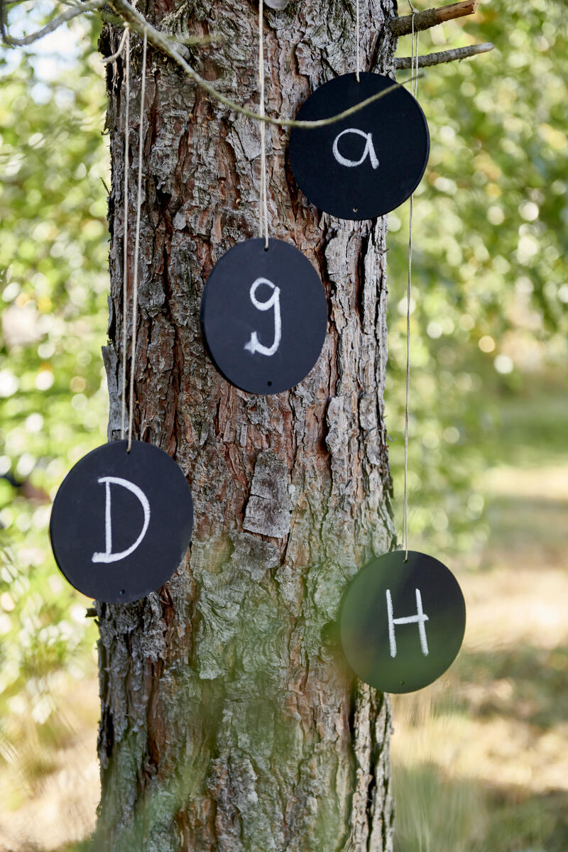 Hängande runda skrivtavlor 30st - Bild 2