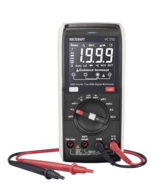 Multimeter med automatsäkring